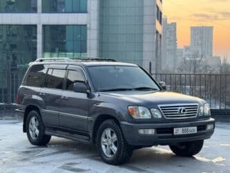 перфорированные тормозные диски: Lexus LX: 2003 г., 4.7 л, Автомат, Газ, Внедорожник — 1