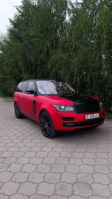 Land Rover Range Rover: 2017 г., 5 л, Автомат, Бензин, Внедорожник