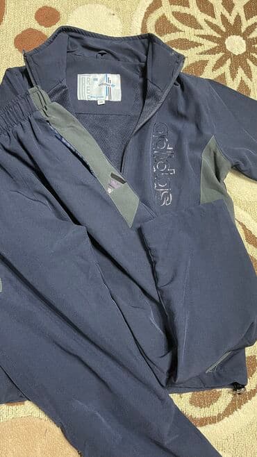 спортивное оборудование: Адидас спортивный костюм на мальчика 6-7 лет В темно синем цвете — 4