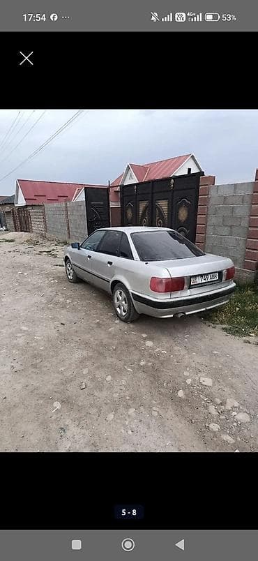 bvd e2: Audi 80: 1990 г., 2 л, Механика, Бензин, Седан — 4