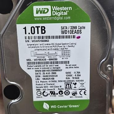 ндд 1 тб: Накопитель для ПК, Новый, Western Digital (WD), HDD, 1 ТБ, 3.5", Для ПК — 5