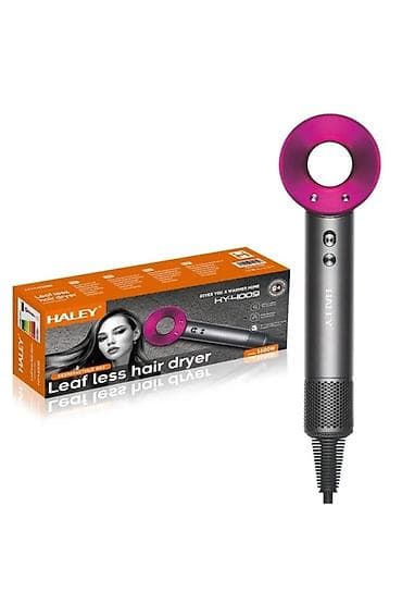 ploika pro: Бесплопастной фен HALEY HY-4009 - Мощность: 1600 Вт - Тип — 1