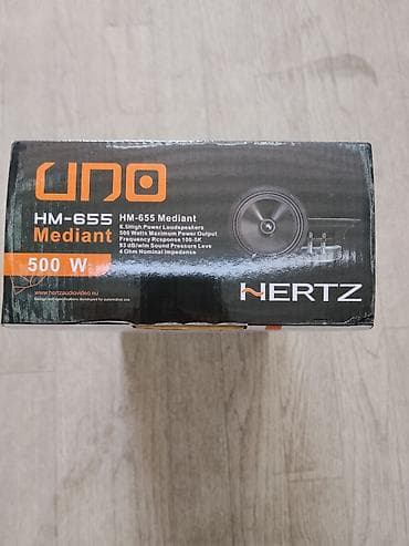 sound system: Акустические динамики для авто Hertz UNO HM‑655 Mediant. - Тип — 1
