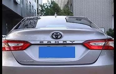 черный маркер для авто: Набор эмблем и букв для Toyota Camry черный глянец (black gloss) — 6
