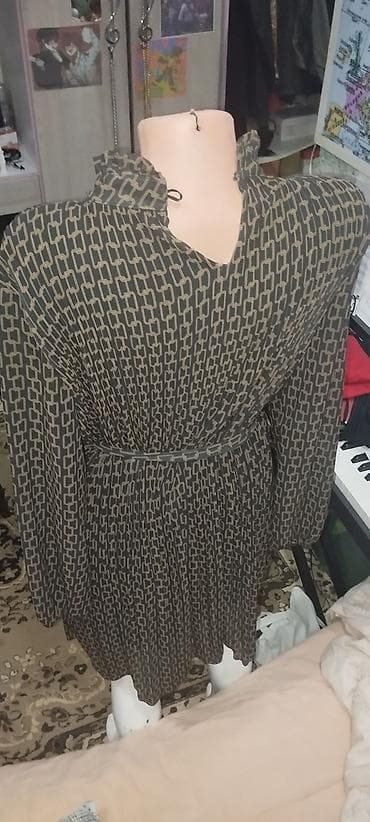 armani code: Вечернее платье, Классическое, Короткая модель, Полиамид, С рукавами, L — 2