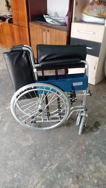 Майыптардын арабалары: Инвалидная коляска складная - Рама из хромированной стали, прочная и — 2