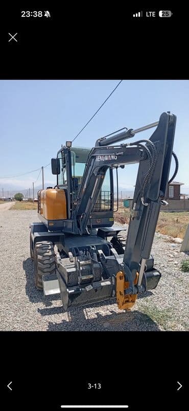 кубота мини трактор: Экскаватор, 2024 г., Колесный — 2