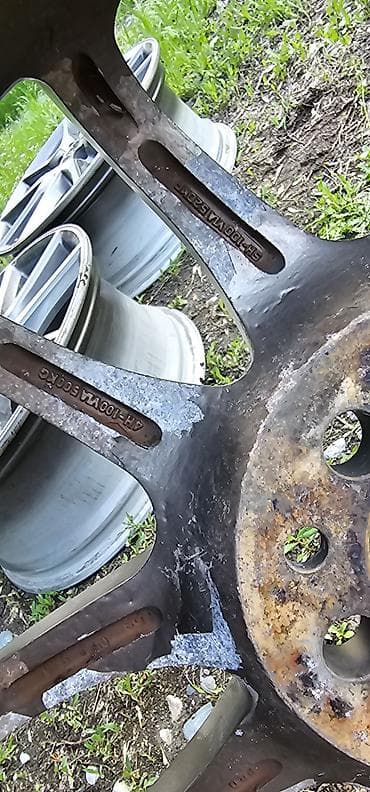 шипы на колеса: Литые Диски R 17 Work, Комплект, отверстий - 5, Б/у — 5