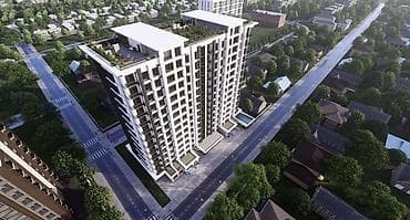 Квартиры: 3 комнаты, 118 м², Азия Молл 7 этаж, ПСО (под самоотделку) — 3