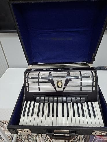 гитара оригинал: Аккордеон Weltmeister Amigo (клавишный, двухрядный басовый блок) - — 4