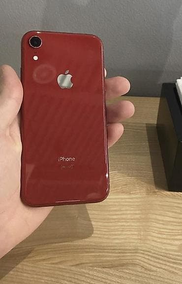 iphone 8: IPhone Xr, Б/у, 64 ГБ, Красный, 80 % — 1