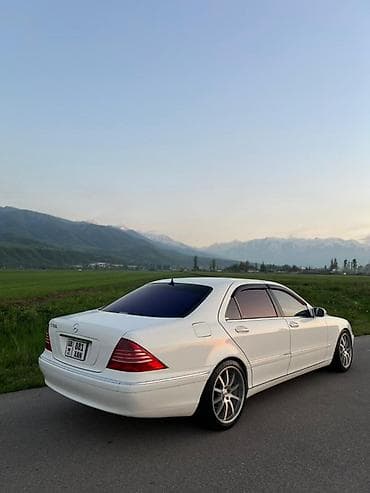 задный мос: Mercedes-Benz S-Class: 2004 г., 5 л, Автомат, Седан — 3
