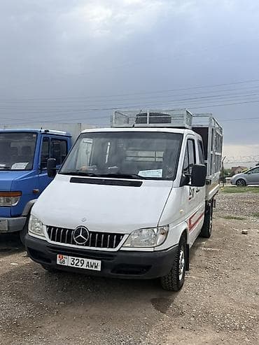 шаси: Легкий грузовик, Mercedes-Benz, Дубль, 2 т, Б/у — 1
