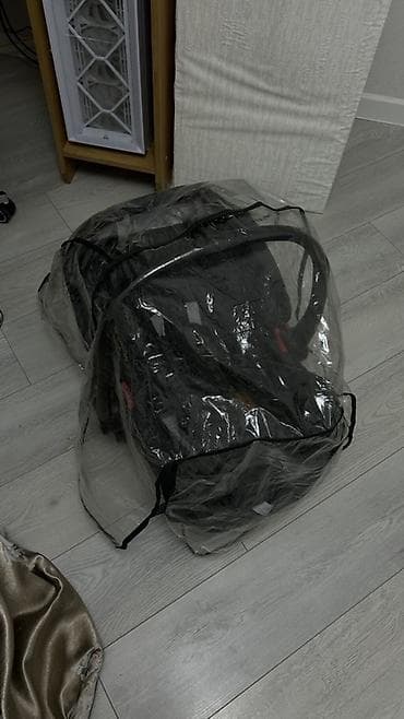 стёганая куртка: Автокресло, цвет - Черный, Новый — 7