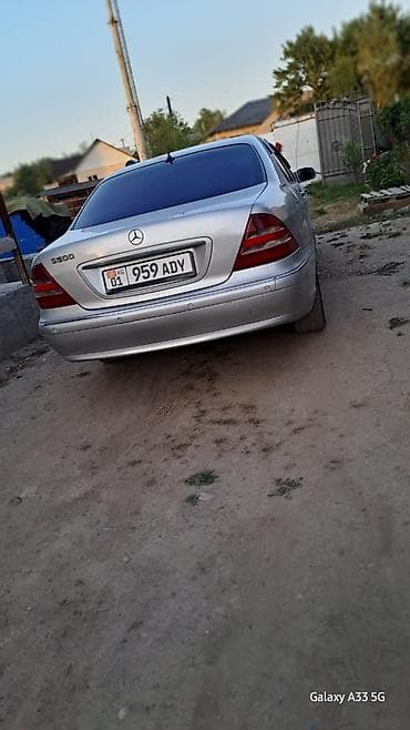 sprinter 906: Mercedes-Benz S-Class: 2000 г., 5 л, Автомат, Бензин, Седан — 3