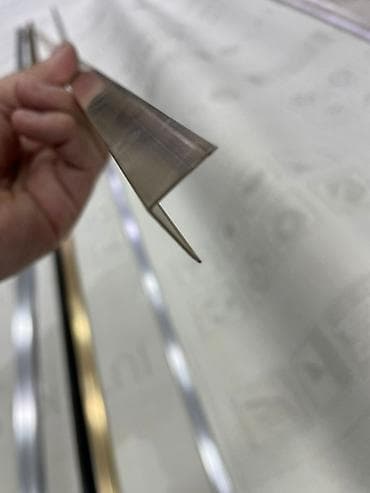 бочок метал: Алюминиевый угловой профиль (L-образный) для отделки - Материал — 1