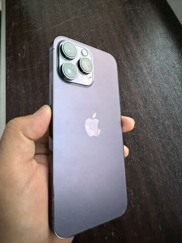 iphone x10: IPhone 14 Pro Max, Б/у, 128 ГБ, Защитное стекло, Чехол, Кабель, 86 % — 2