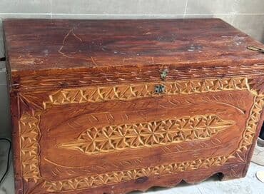 Сундук, Другое назначение, Дерево, цвет - Коричневый