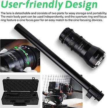 сепаратор ручной: Объектив-«зонд» AstrHori 28mm F13 Macro Probe - Формат: макрообъектив — 6