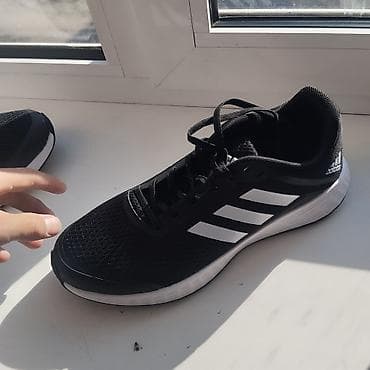 Босоножки, сандалии, шлепанцы: Кроссовки Adidas Runfalcon 2.0 (арт. FV8781) - Цвет: чёрный с белыми — 3