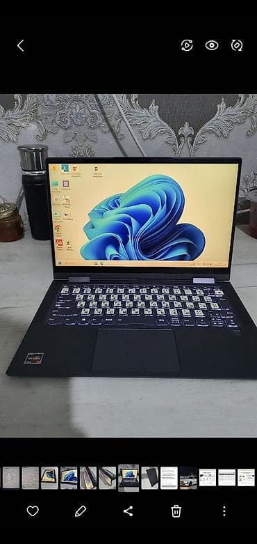 samsung galaxy a71: Срочно сатылат Lenovo Yoga 7 14" 2‑в‑1 (сенсорный трансформер) - — 5