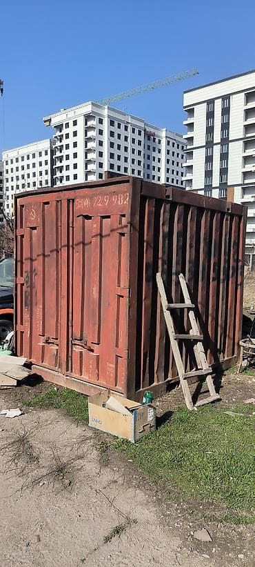 контейнер без место: Металлический контейнер-склад (блок-бокс) из толстой стали. - — 1