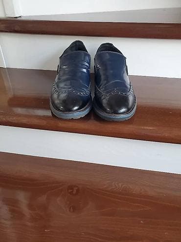 Туфли: Мужские туфли, 42, Б/у, цвет - Черный, Самовывоз — 2