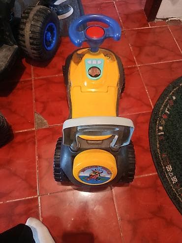 доска для купания: Каталка-машинка для детей «Dinosaur World» - Тип: детская каталка с — 4