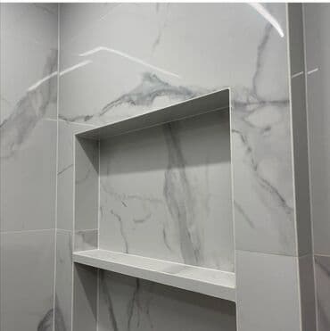 парова швабра: Укладка плитки в ванной, Гидроизоляционные работы, Подготовка стен для укладки | Мраморная плитка, Зеркальная плитка, Керамогранитая плитка | Раскладка в разбежку, Горизонтальная укладка, Диагональная укладка Больше 6 лет опыта — 3