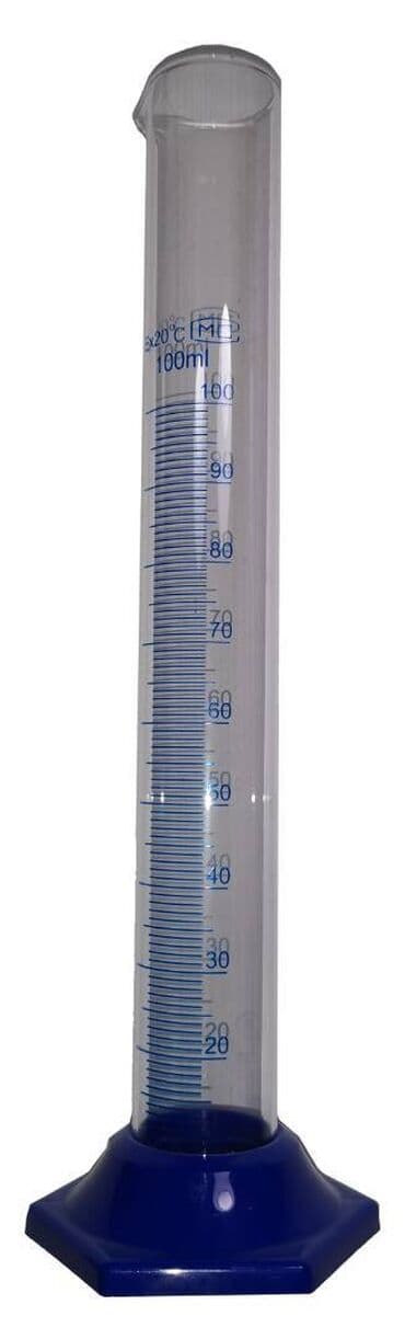 ступка с пестиком: Цилиндр мерный стеклянный, градуированный с носиком 25 мл - 150 сом 50 — 2