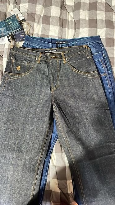 Джинсы: Продаю джинсы Мужские На рост 170-190 С вышивками Из хорошей ткани — 4