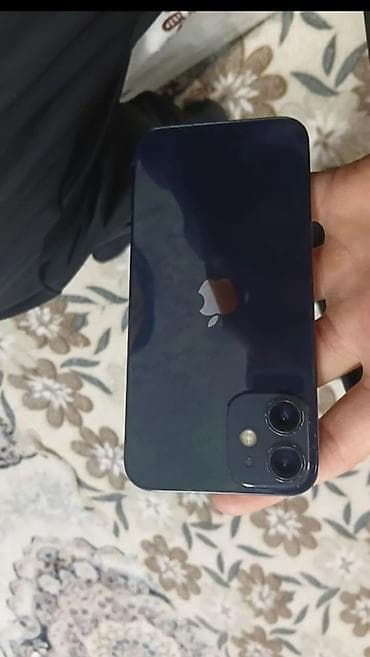 Техника жана электроника: IPhone 12 mini, Колдонулган, 128 ГБ, Көк, Каптама, Стилус, 70 % — 1