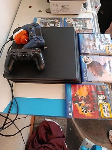 ps5 pro цена бишкек: Игровая консоль Sony PlayStation 4 pro с комплектом 2 джойстик и 5 — 2