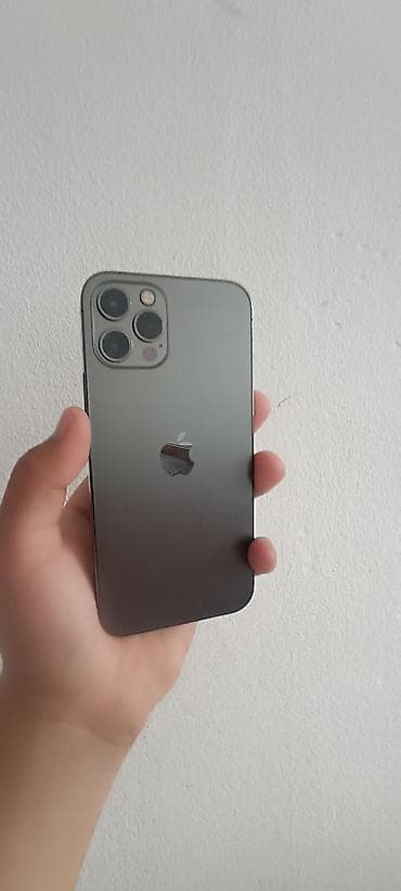 IPhone 12 Pro, Б/у, 256 ГБ, Графит, 100 %