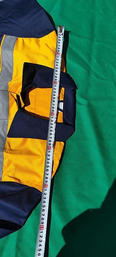 строительные форма: Костюм рабочий сигнальный (куртка + брюки) Описание: - Комплект для — 8