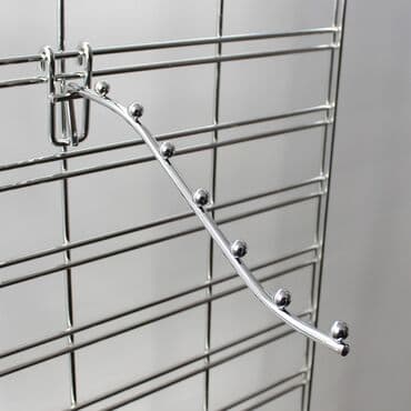 обувная полка бу: Продаю кронштейны на сетку — 1