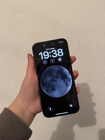 samsung 20: IPhone 14 Pro Max, Б/у, 128 ГБ, Black Titanium, Кабель, 86 % — 2