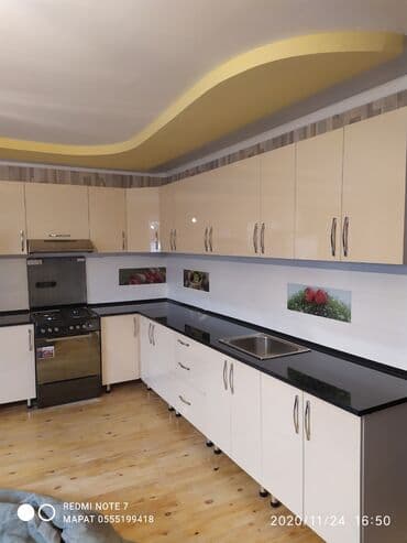 мебель для кухни фото и цены: Кухонный гарнитур, Новый, цвет - Белый, МДФ, Бесплатная доставка — 18