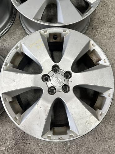 Транспорт: Литые Диски R 17 Subaru, Комплект, отверстий - 5, Б/у — 4