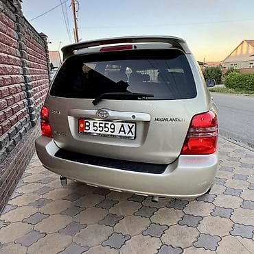 стекло окон: Toyota Highlander: 2003 г., Автомат, Бензин, Кроссовер — 4