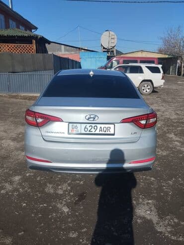 es 2016: Hyundai Sonata: 2016 г., 2 л, Автомат, Газ, Седан — 4