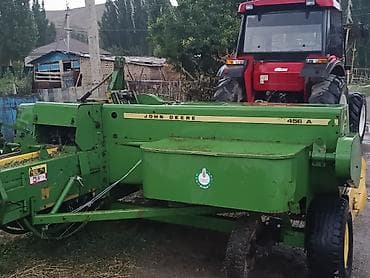 кабиналуу желмаян: Пресс-подборщик тюковый John Deere 456A - Тип: прицепной, тюковый — 4