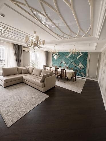 4 комнаты, 150 м², Элитка, Ала-Арча ТРЦ Элитка, 7 этаж, Дизайнерский ремонт — 3