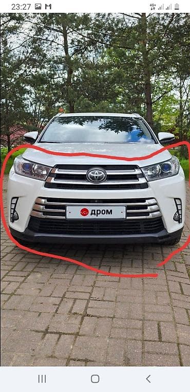 step 2: TOYOTA HIGHLANDER 2018год морда — 1