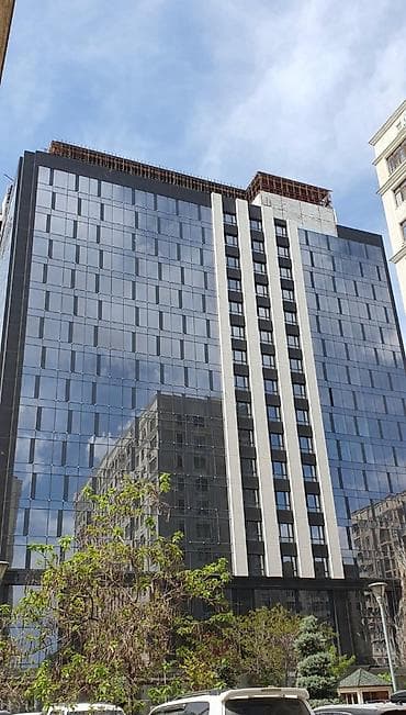 osh flat: 2 комнаты, 65 м², парк Панфилова / стадион Спартак Элитка, 16 этаж, ПСО (под самоотделку) — 1