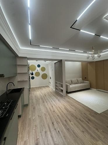 Недвижимость: 2 комнаты, 66 м², Таш-Рабат ТРЦ Элитка, 13 этаж, Евроремонт — 3