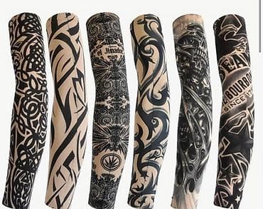 времени: Рукава-имитация тату (tattoo sleeves) - Назначение: быстрый и — 5