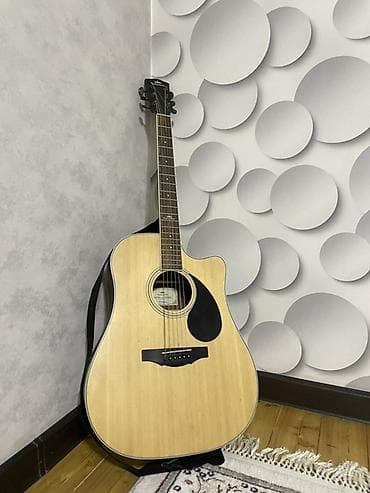 кий эбен: Акустическая гитара Kepma D1C-NM (dreadnought, вырез) - Формат — 1