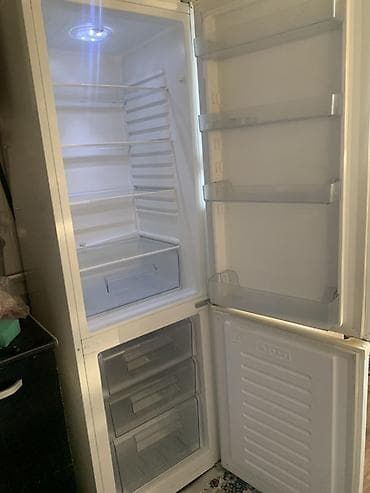 холодильник indezit: Холодильник Atlant, Двухкамерный, De frost (капельный), 60 * 190 * 60 — 2