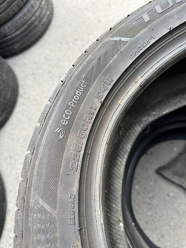 bridgeston: Шины 225 / 50 / R 17, Лето, Б/у, Комплект, Легковые, Bridgestone — 3